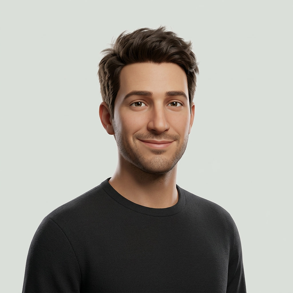 Portrait illustré de Max, l’agent de développement de VTS OS